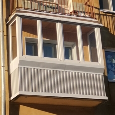 Лоджии и балконы  - Двери, окна, пол, потолок
